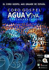 300 voces del coro gospel Agua Viva dan el primero de sus dos únicos conciertos en El Escorial
