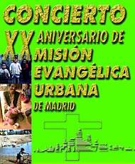 XX aniversario de Misión Urbana con un concierto gospel de Madrid