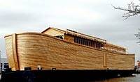 El arca de Noé holandesa flotará en septiembre sobre las aguas