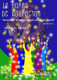 12 horas de alabanza y adoración el 24 de junio en Madrid (Betel)