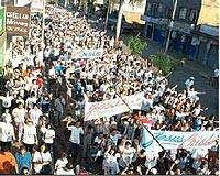 Más de tres millones de evangélicos marchan por Jesús en las calles de Sao Paulo
