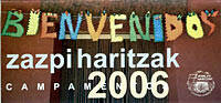 Zazpiharitzak: Campamento 2006 en Navarra