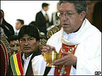 Los cambios de Evo Morales y la religión