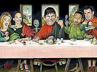 «La última cena» de Tom Cruise, el «elegido» de la Cienciología