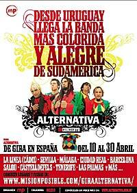 La banda «Alternativa» estará en España en el mes de abril
