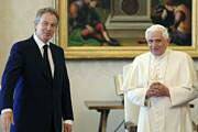 Blair, recibido por el Papa, afirma que su conversión «aún no está definida»