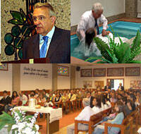 Concurrido acto de bautismos en la iglesia de Teis, en Vigo
