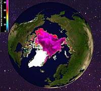 Los científicos registran el mayor deshielo estival en el Ártico desde 1979
