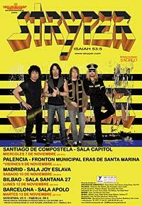 El grupo Stryper visitará España en una gira durante noviembre