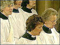 La Iglesia anglicana ordena, por vez primera, más mujeres que hombres en 2006