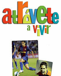 Presentación en Barcelona del libro `Atrévete a vivir´, de Jaime Fernández, con Edmilson y Silvinho