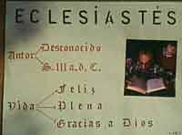 Conferencias sobre el libro de Eclesiastés en la Iglesia Evangélica de Salou