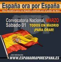 `España ora por España´ se organiza para encuentro del 1 de marzo