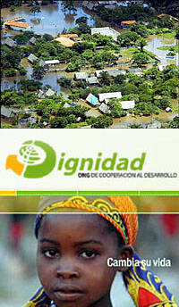 Las inundaciones del Zambezi respetan una escuela de la ONG evangélica española Dignidad