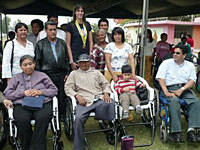 Una ONG evangélica dona 50.000 sillas de ruedas a discapacitados peruanos sin medios económicos