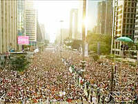 Kaká encabeza en Brasil una Marcha por Jesús con cinco millones de evangélicos