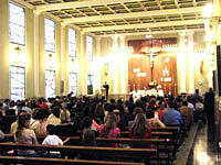 Representantes evangélicos, en la misa funeral del impulsor del ecumenismo católico Julián Gª Hernando