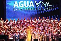 Y el gospel fue un río de Agua Viva en ExpoZaragoza 2008