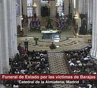 La Federación evangélica (Ferede) participó en el funeral católico por las víctimas de Barajas