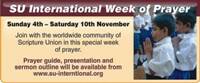 Se acerca la Semana Internacional de Oración de la Unión Bíblica