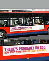 Los autobuses de Londres llevarán a partir de enero `publicidad atea´