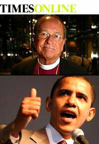 Obama mantuvo 3 encuentros con el obispo anglicano Gene Robinson