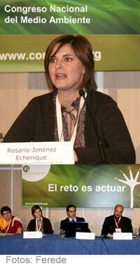 Rosario Jiménez (Diaconía) participa en el Congreso Nacional de Medioambiente