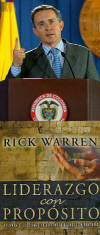El presidente colombiano coincide con los conceptos de «Liderazgo con propósito» de Rick Warren