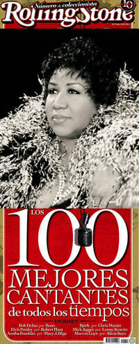 Aretha Franklin, mejor cantante de la historia, según Rolling Stone