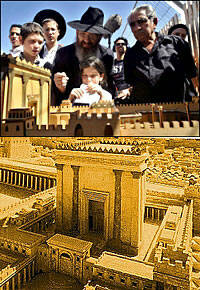 Judíos ortodoxos se preparan para el Tercer Templo de Jerusalén