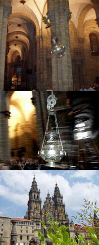 El botafumeiro de la catedral de Compostela se «alquila» por 240 euros