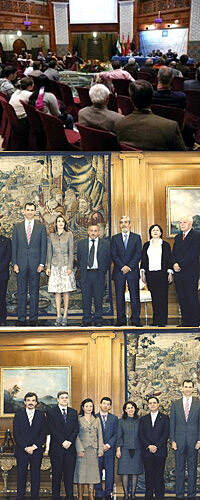 Los Príncipes de Asturias con el I Congreso Internacional sobre Reforma Protestante de Sevilla