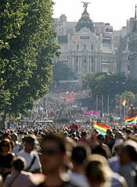 `Escuelas sin armarios´, lema y meta futura del orgullo gay 2009