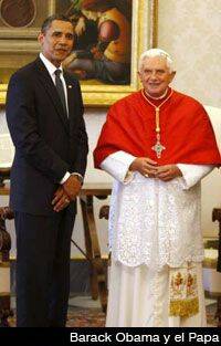 Benedicto XVI y Obama tratan en su primer encuentro sobre ética, inmigración y política