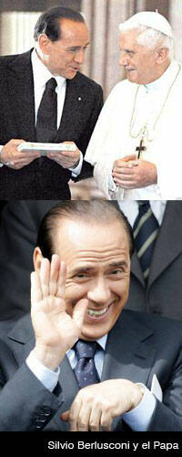 La Iglesia católica muestra incomodidad por escándalos personales de Berlusconi