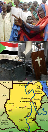 Veinte mil cristianos sudaneses marchan pidiendo protección al gobierno ante la violencia que sufren
