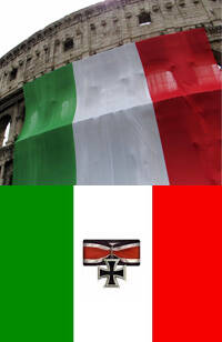 La ultraderecha italiana quiere una cruz en la bandera nacional