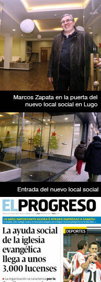 La obra social evangélica de Lugo cubre las necesidades de 3.000 ciudadanos