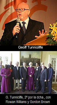 Primera visita a España de G. Tunnicliffe, representando a 430 millones de evangélicos de la Alianza Mundial