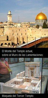 Campaña publicitaria judía en Jerusalén en favor del Tercer Templo