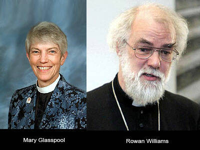 Mary Glasspool celebra su ordenación como obispa anglicana pese a la oposición de Rowan Williams