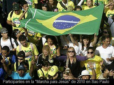 Dos millones de personas «marchan para Jesús» en Sao Paulo