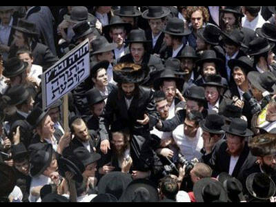 Ultraortodoxos judíos desafían a la Corte Suprema de Israel