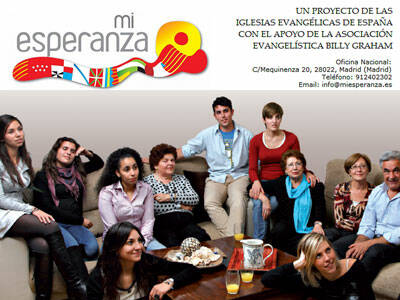 La campaña «Mi Esperanza» llega a España animando a los cristianos al evangelismo
