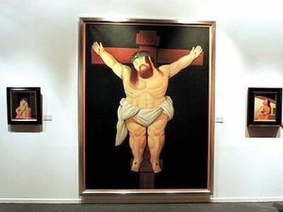 El viacrucis, obsesión de Botero que plasmará en Nueva York con un Jesús obeso