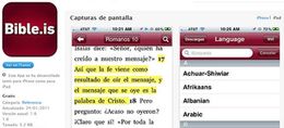 Biblia en audio y castellano, top descargas en smartphone