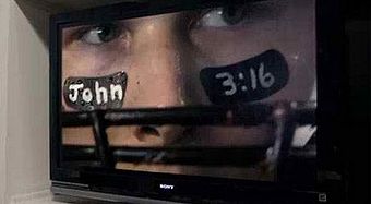 «Busca Juan 3:16», emitido en la Super Bowl