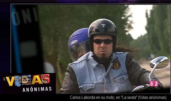 Carlos Laborda, el Evangelio más heavy sobre ruedas en Metrópolis TV