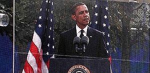 Obama lee el Salmo 46 en el décimo aniversario del 11S