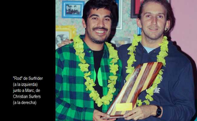 Premio Jazmine Rizza a Christian Surfers Catalunya por su compromiso con el mar